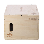 HMS Fitness Plyobox Wood - 50 x 40 x 30 cm