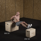 HMS Fitness Plyobox Wood - 50 x 40 x 30 cm