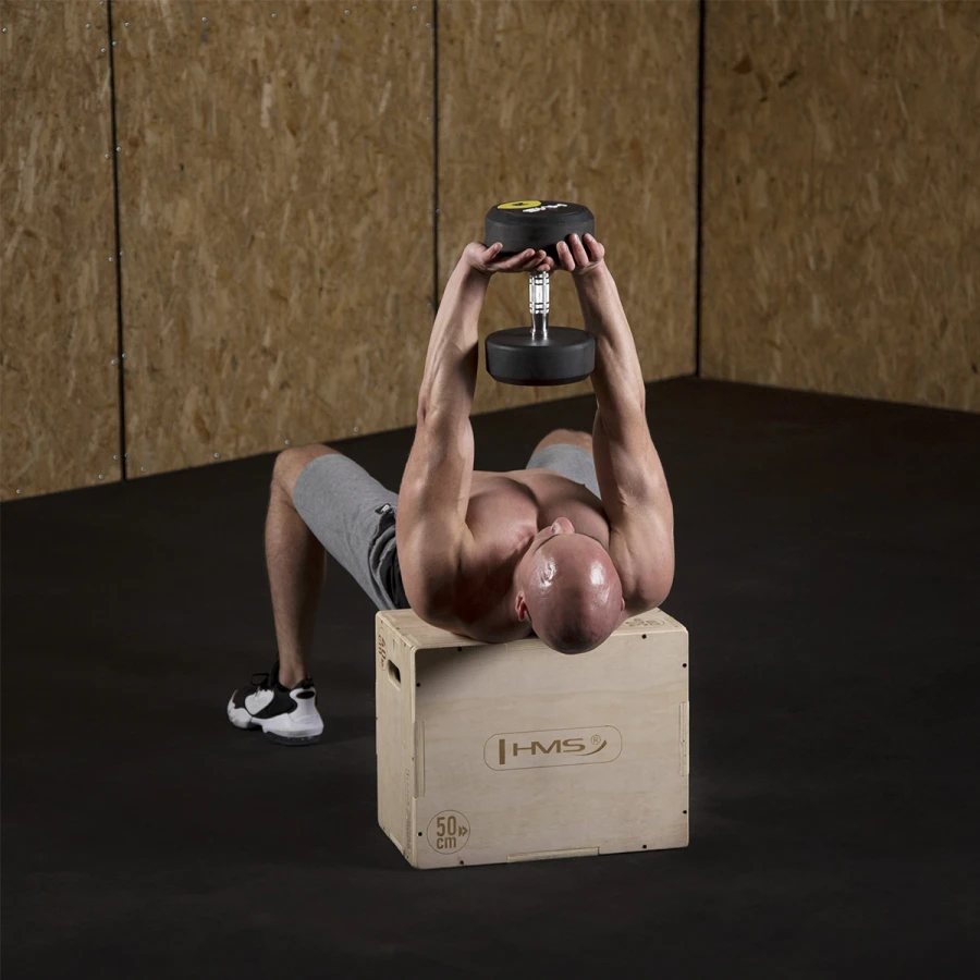 HMS Fitness Plyobox Wood - 50 x 40 x 30 cm