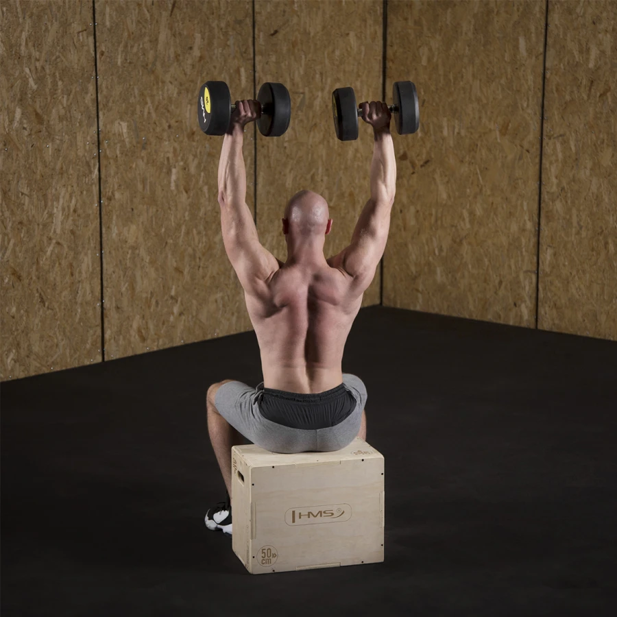 HMS Fitness Plyobox Wood - 50 x 40 x 30 cm