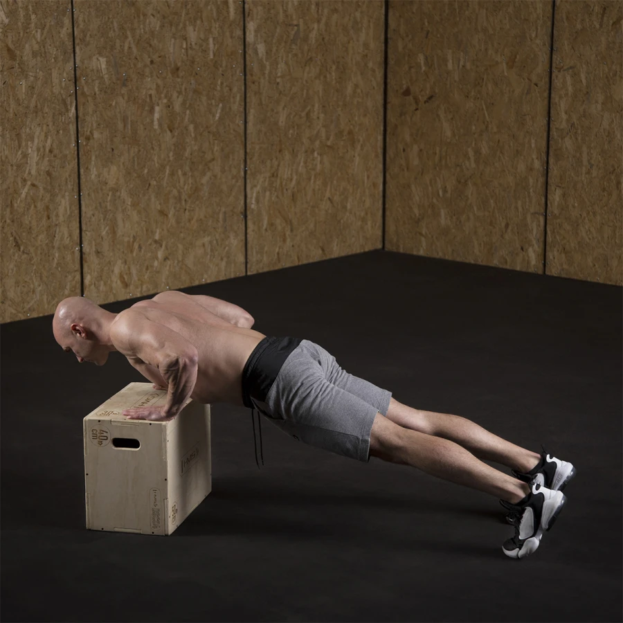 HMS Fitness Plyobox Wood - 50 x 40 x 30 cm