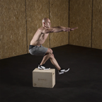 HMS Fitness Plyobox Wood - 50 x 40 x 30 cm