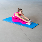 HMS Fitness Mat - Blue/Black - 15 mm