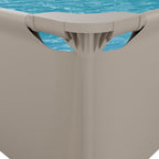 VirtuFit Rectangular Swimming Pool - Beige - 260 x 180 x 66 cm