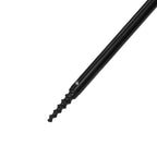 VirtuFit Beach Parasol With Windshield - Black