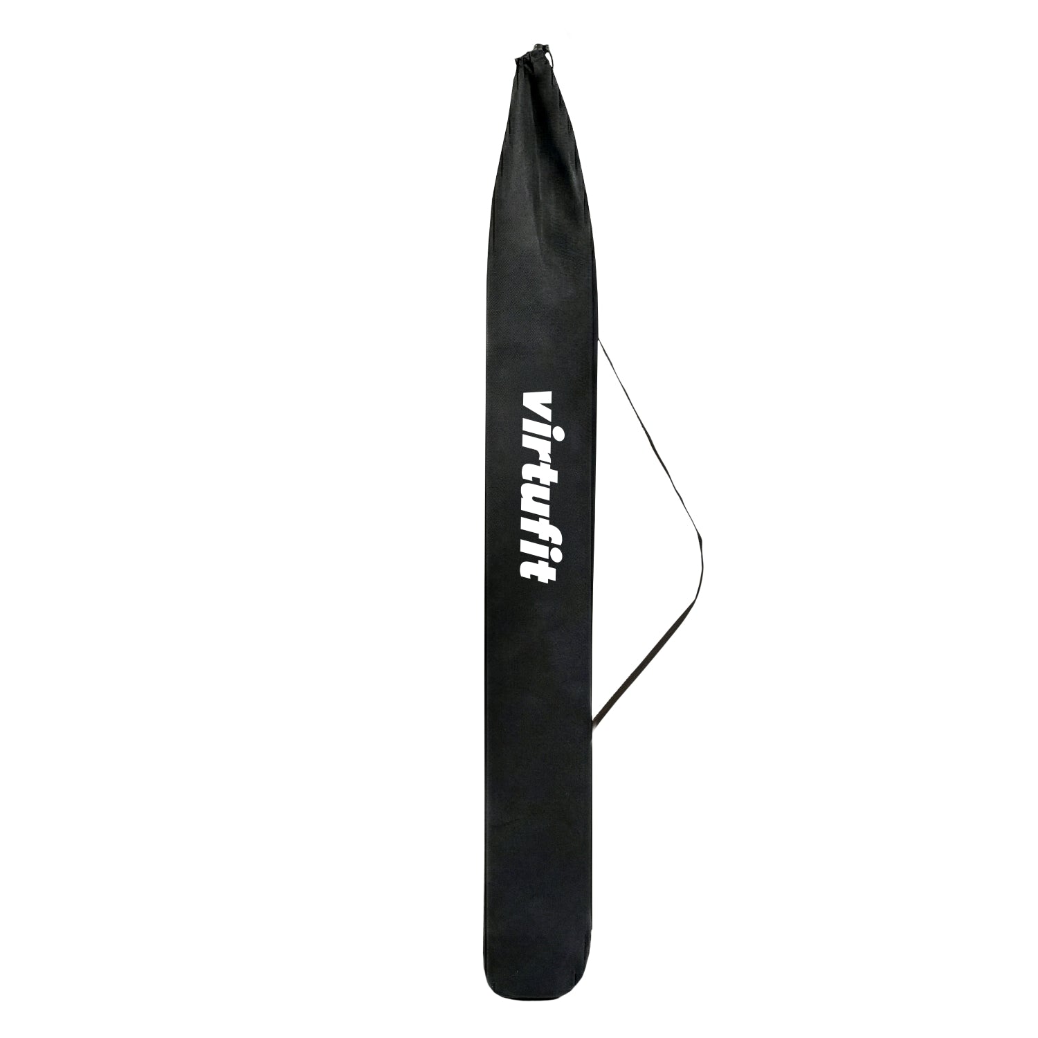 VirtuFit Beach Parasol With Windshield - Black