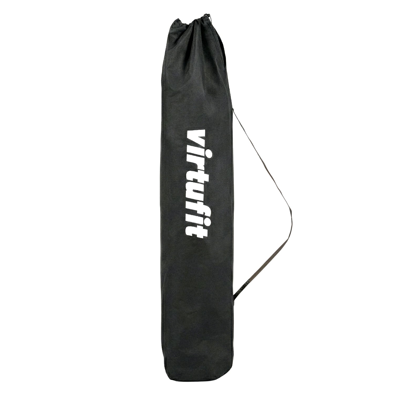 VirtuFit Foldable Camping Chair with Footrest - Black