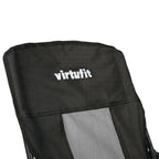 VirtuFit Foldable Beach Chair - Black