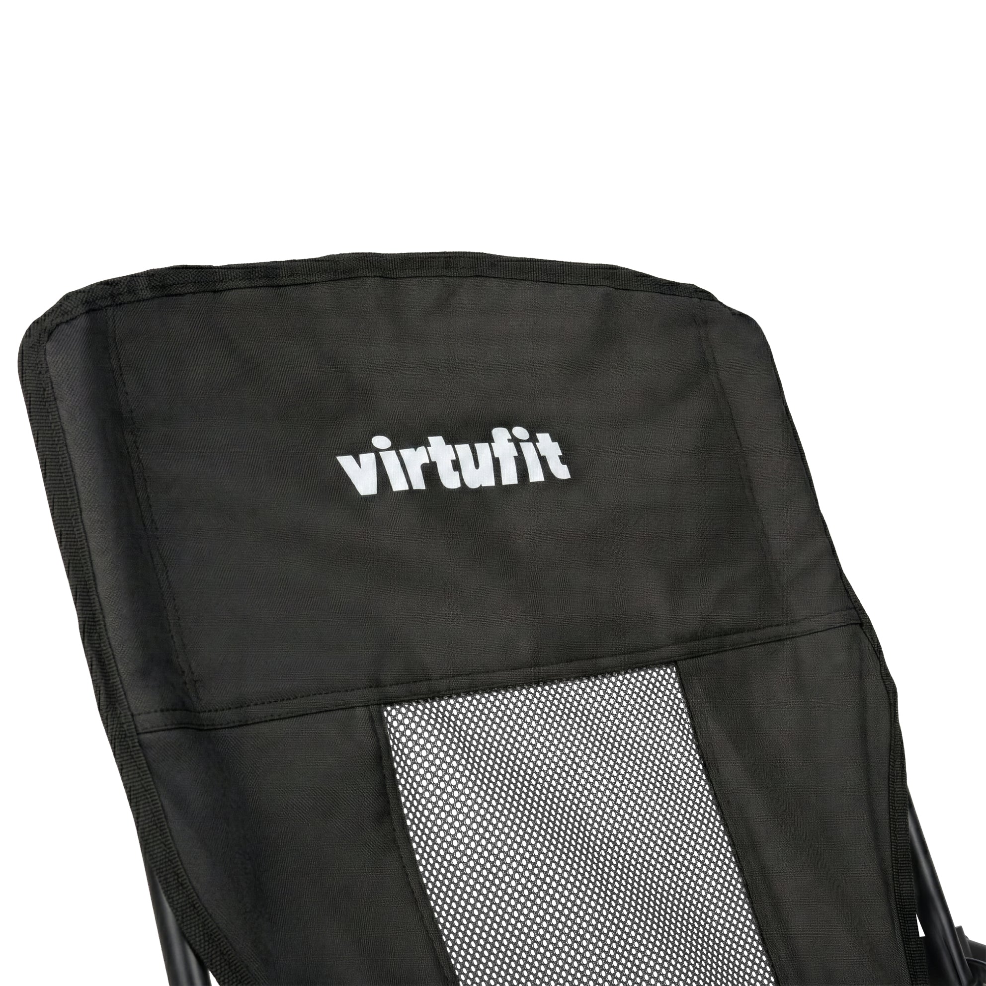 VirtuFit Foldable Beach Chair - Black