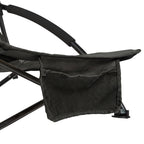 VirtuFit Foldable Beach Chair - Black