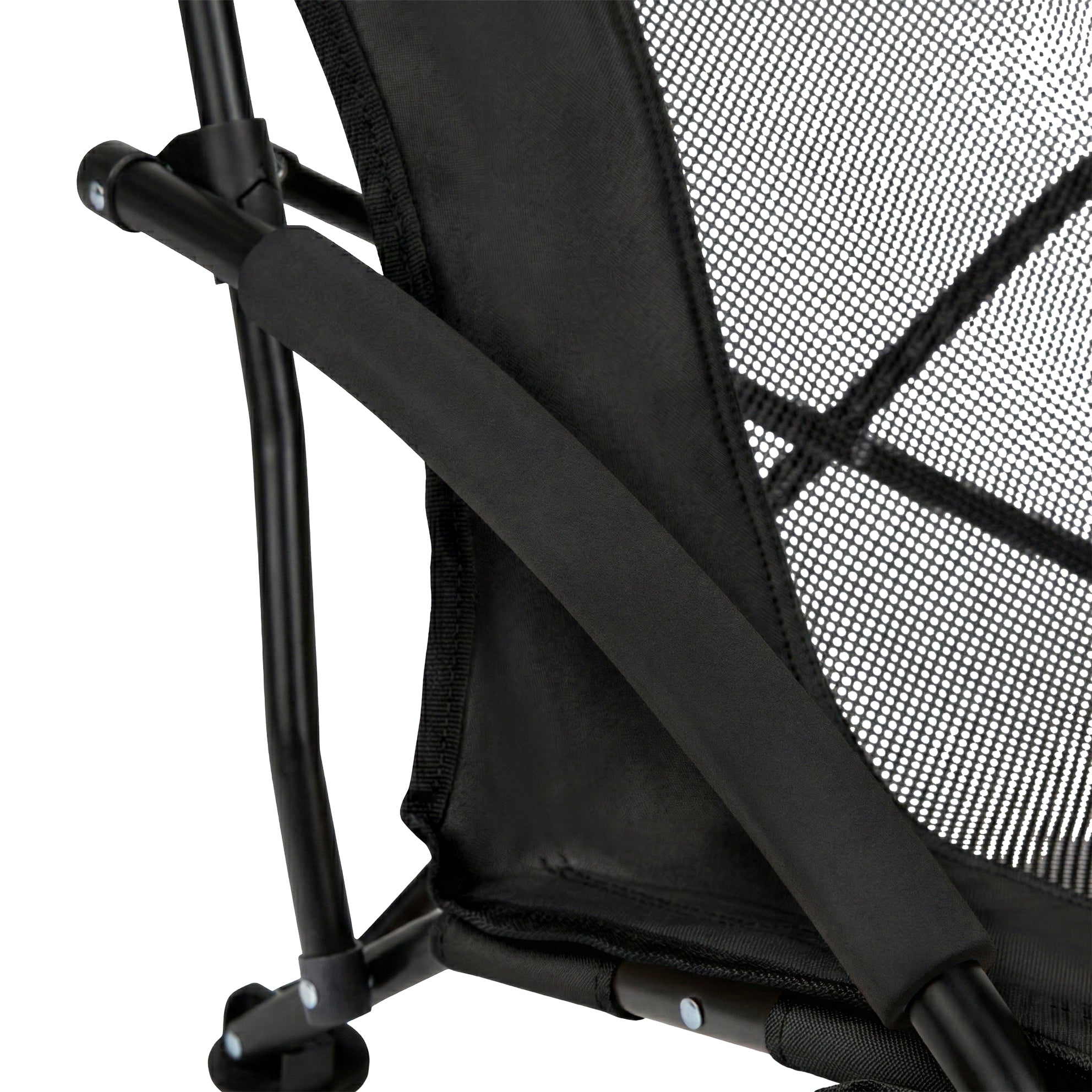 VirtuFit Foldable Beach Chair - Black