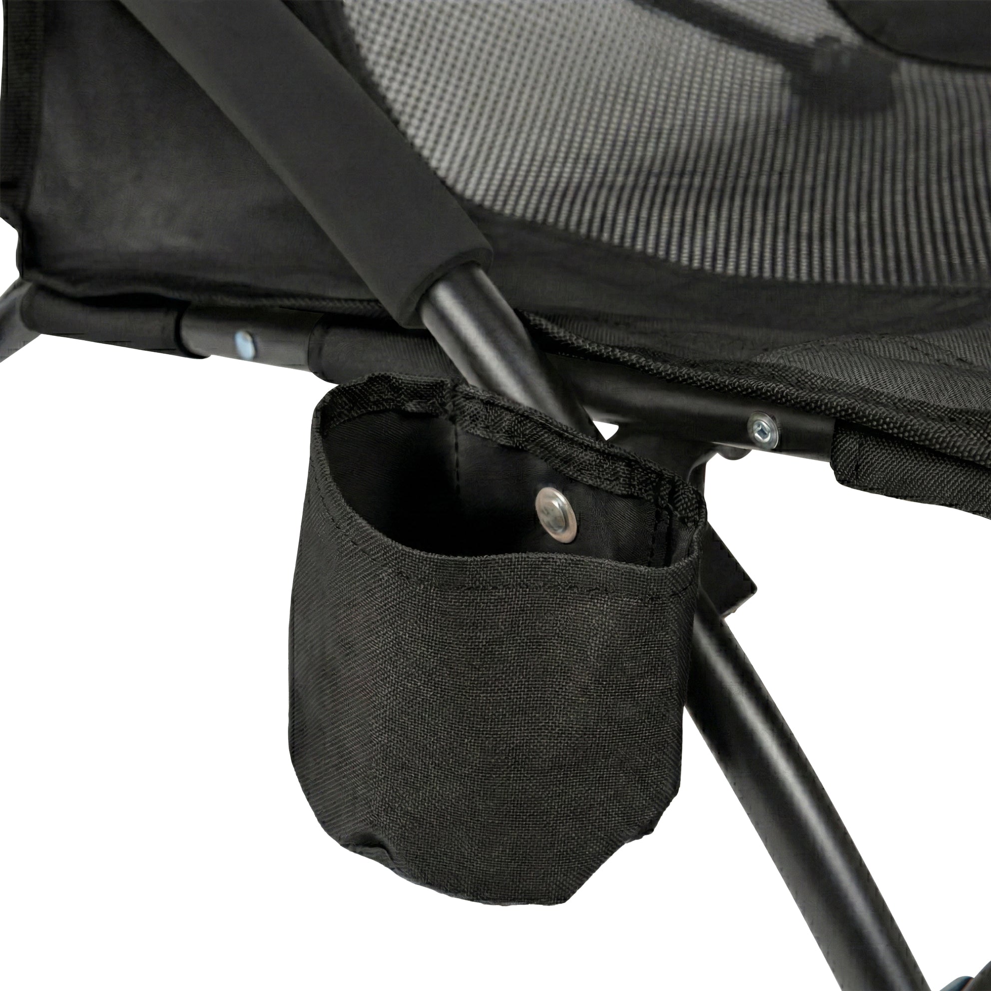 VirtuFit Foldable Beach Chair - Black