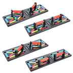 HMS 12-in-1 Push Up Board including Push-up Bars - Red