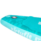 Virtufit Supboard Voyager 381 - Turquoise - Includes accessories and carry bag