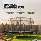 VirtuFit Trampoline Premium with Safety Net 213 x 305 cm