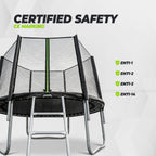 VirtuFit Trampoline with Safety Net - Black - 183 cm