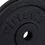 VirtuFit Cast Iron Weight Plate 30 mm - 10 kg - Black