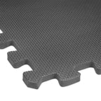 VirtuFit Fitness Puzzle Mat – 4-Piece Floor Mat – 120×120 cm – Black