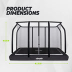VirtuFit Trampoline Premium Inground 244 x 366 cm