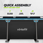 VirtuFit Rectangular Swimming Pool - Anthracite - 300 x 210 x 66 cm