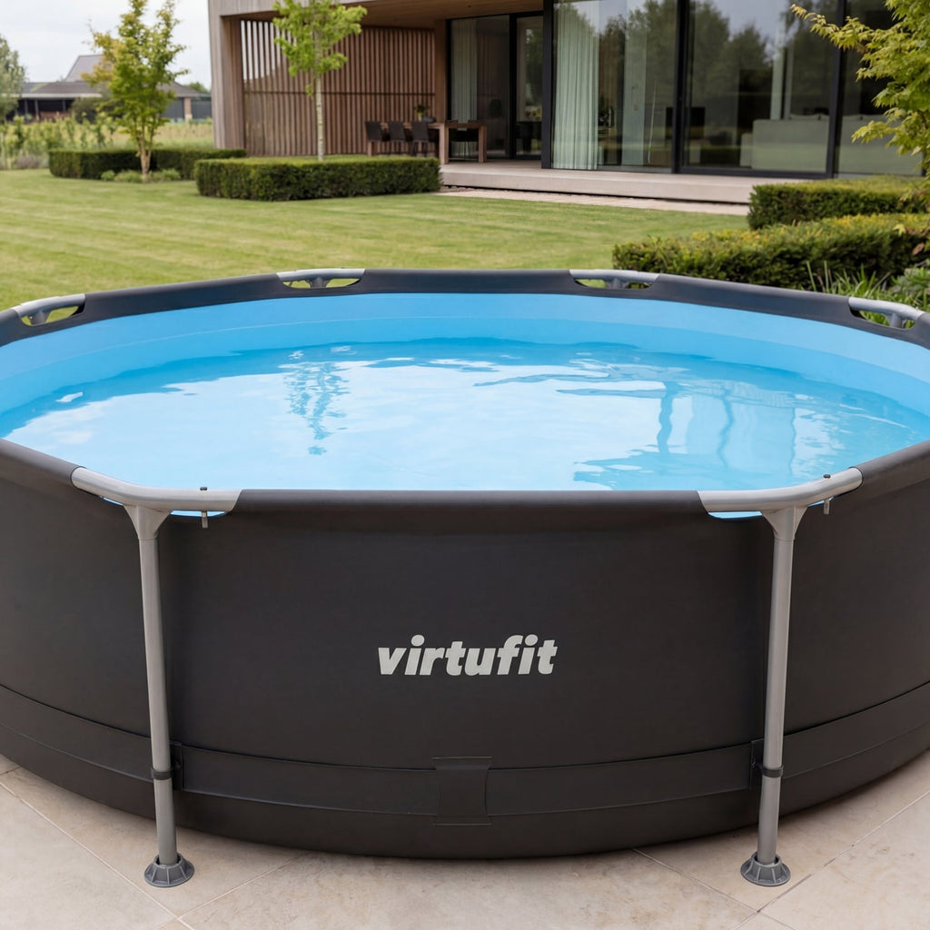 VirtuFit Round Pool - Ø305 x 76 cm - Anthracite