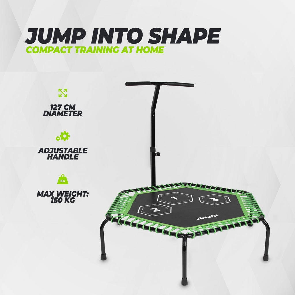 VirtuFit Fitness Trampoline Pro with Handle