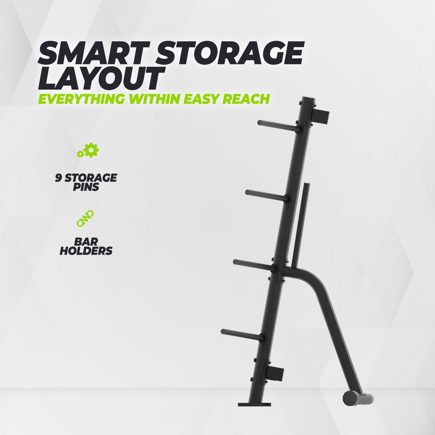 VirtuFit Bodypump Storage Rack - For 10 sets - Pump Rack