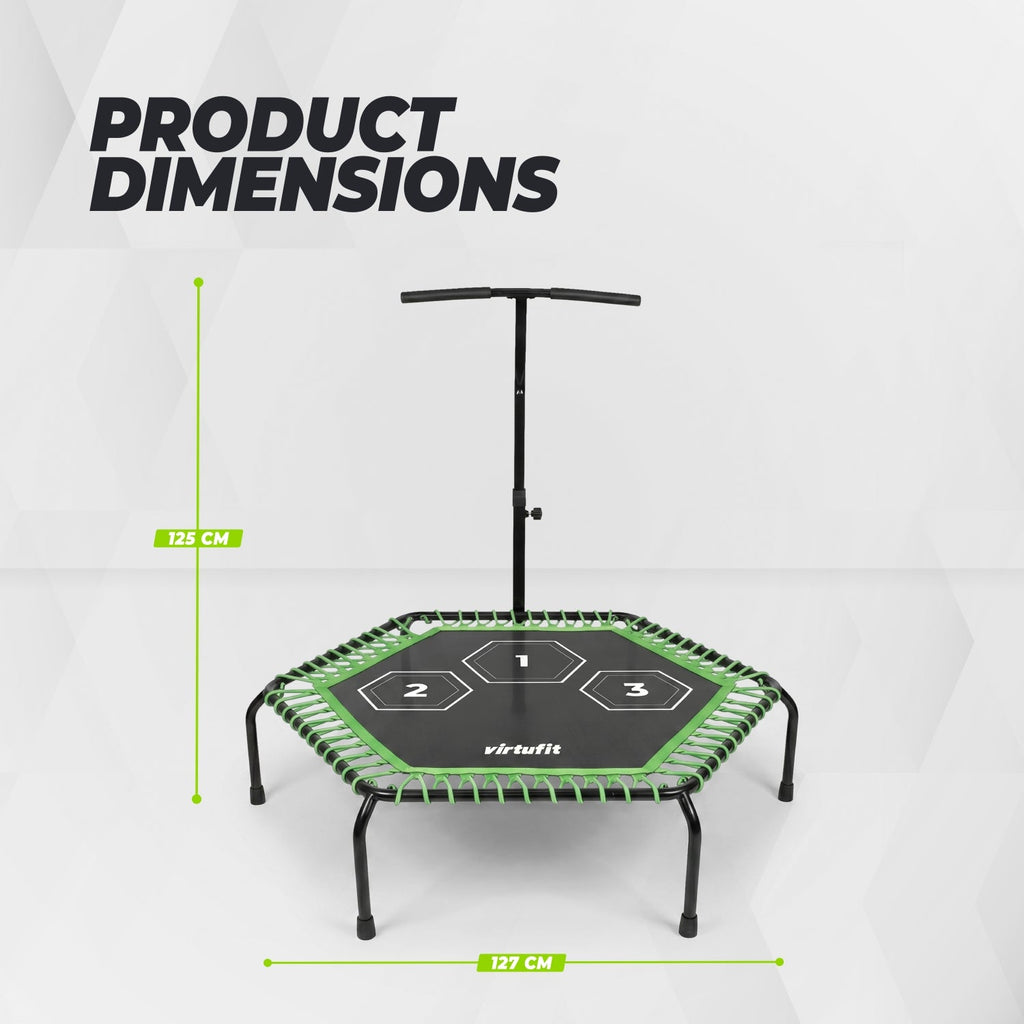 VirtuFit Fitness Trampoline Pro with Handle