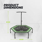 VirtuFit Fitness Trampoline Pro with Handle