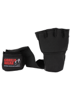 Gorilla Wear Gel Gloves with Cover - Black/White