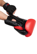 Gorilla Wear Gel Gloves with Cover - Black/White