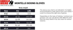 Montello Boxing Gloves - Black