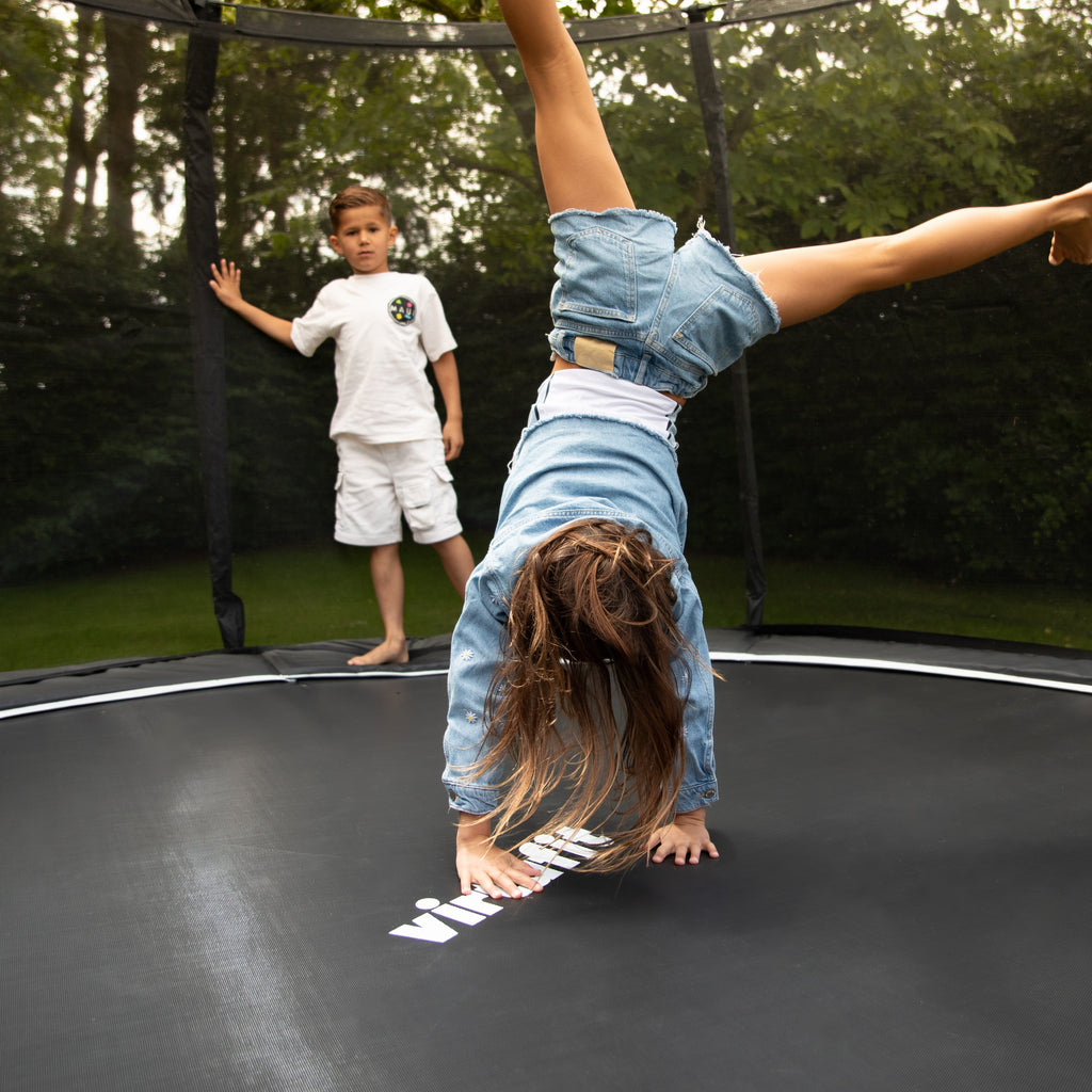 VirtuFit Premium Trampoline met Veiligheidsnet - Zwart - 251 cm