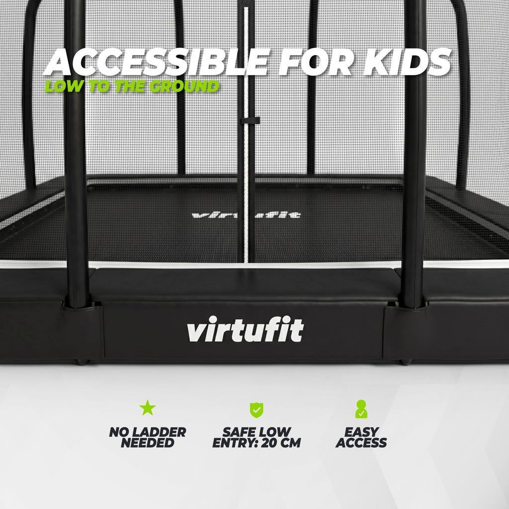 VirtuFit Trampoline Premium Inground 244 x 366 cm