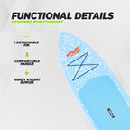 VirtuFit Supboard Splash 255 - Wave Blue