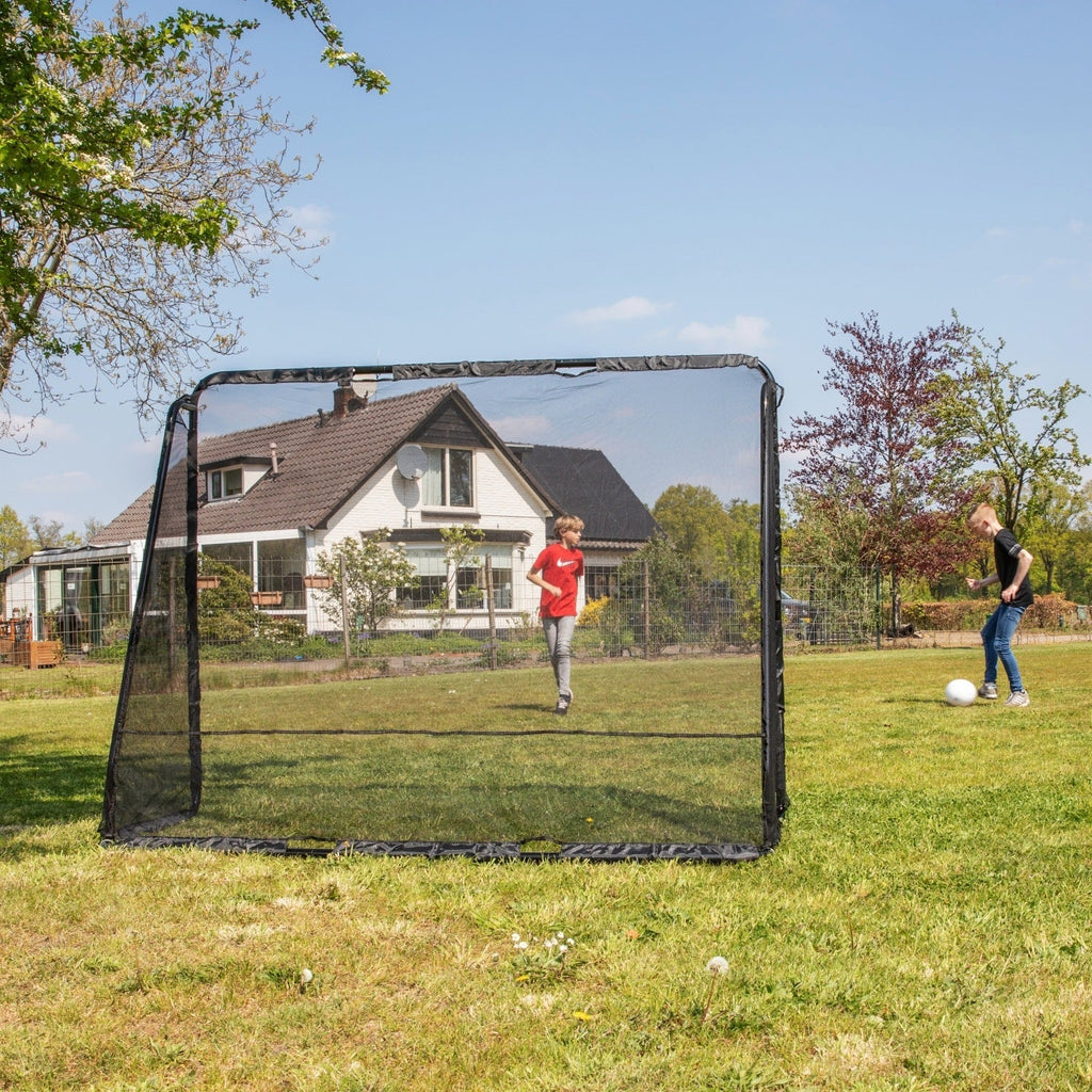 VirtuFit Voetbaldoel Pro met Doelwand - Voetbal Goal - 120 x 80 cm