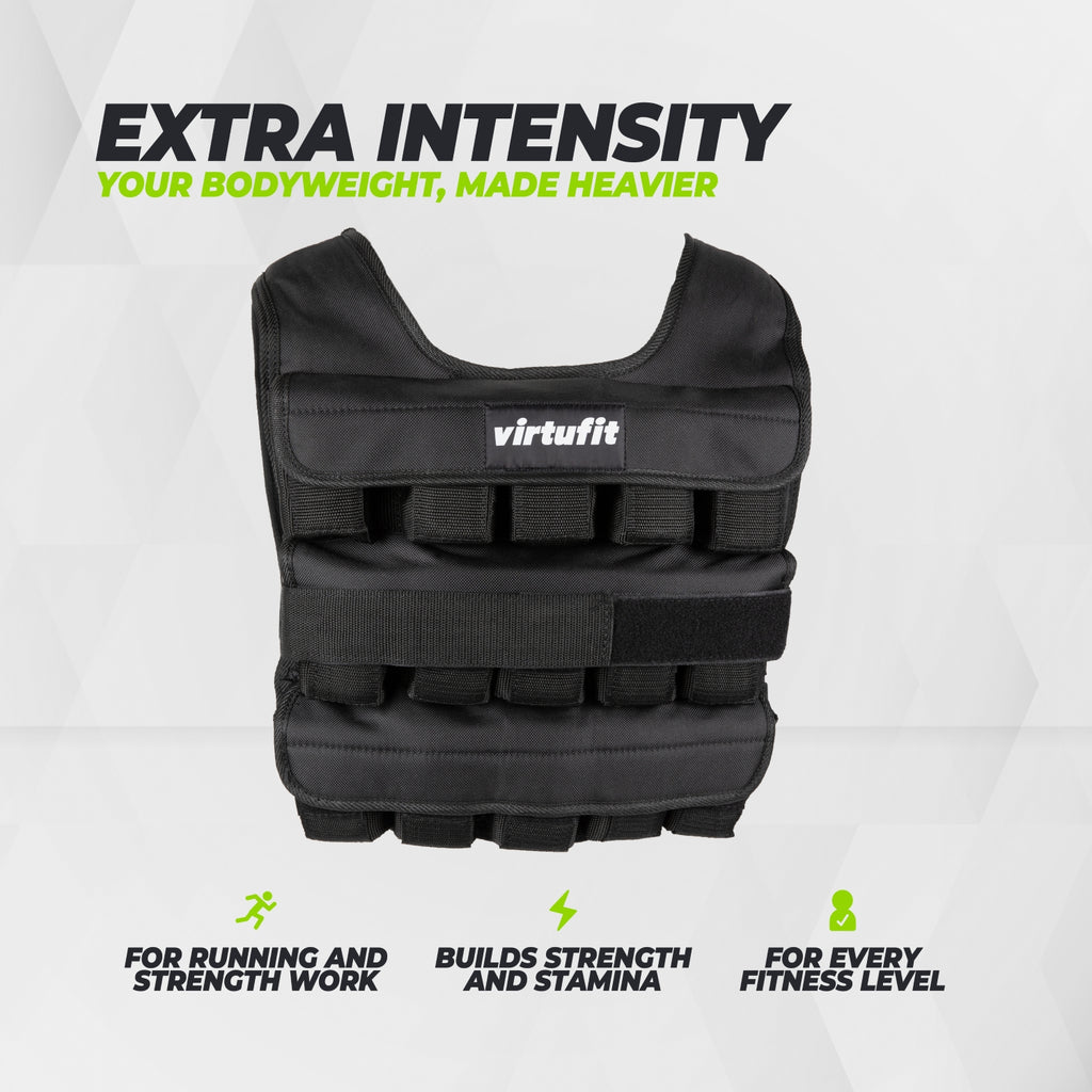 VirtuFit Adjustable Weight Vest Pro - 30 kg