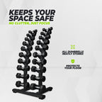 VirtuFit Dumbbell Rack Standing Deluxe