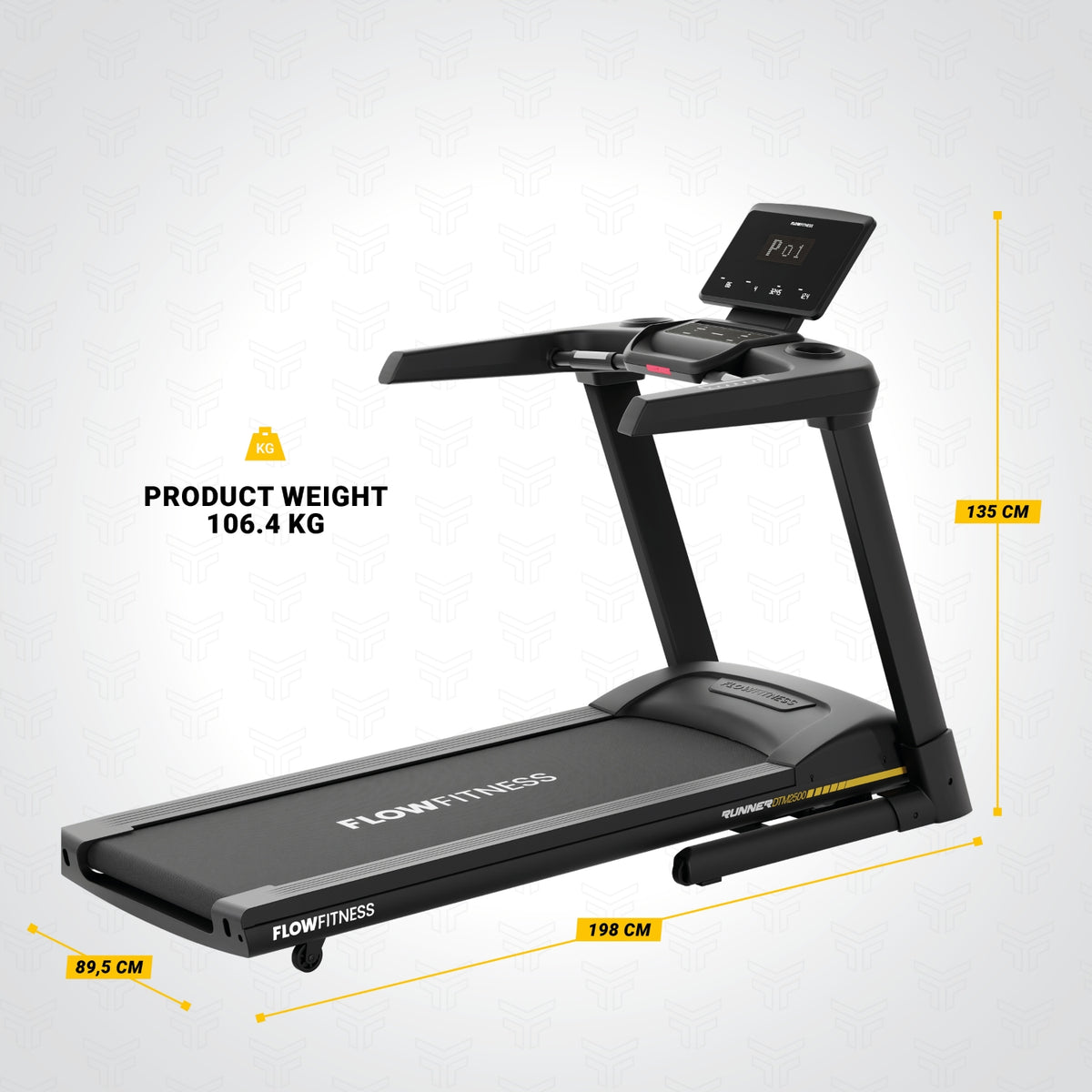 Flow Fitness DTM2500i - Treadmill