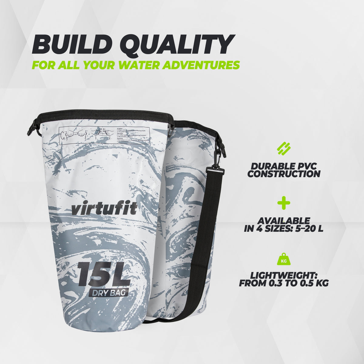 VirtuFit Dry Bag 15L