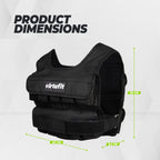 VirtuFit Adjustable Weigth Vest Pro - 20 kg