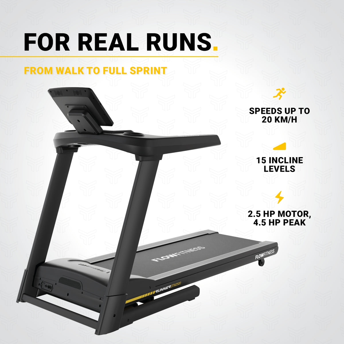 Flow Fitness DTM2500i - Treadmill