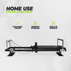 VirtuFit Pilates Reformer - Foldable - Black