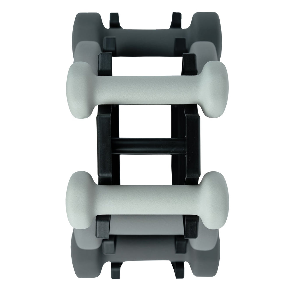 VirtuFit Neoprene Dumbbell Set - With Holder
