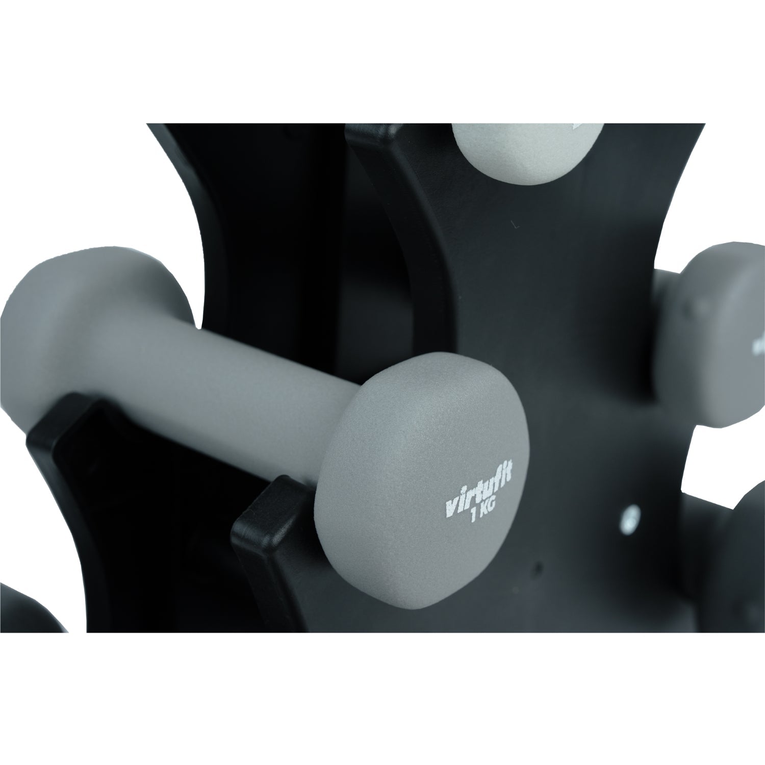 VirtuFit Neoprene Dumbbell Set - With Holder