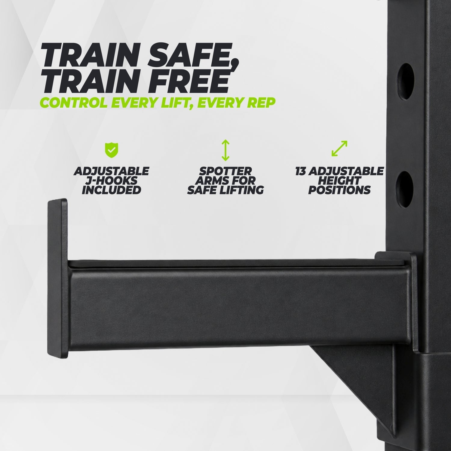 VirtuFit Power Rack - Squatrek Pro - met Pull-Up bar