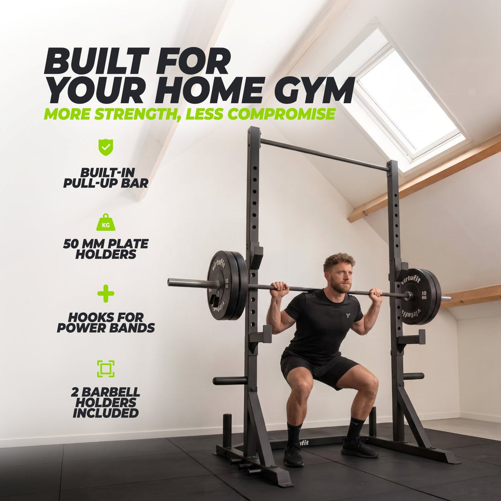 VirtuFit Power Rack - Squatrek Pro - met Pull-Up bar