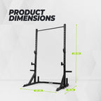 VirtuFit Power Rack - Squatrek Pro - met Pull-Up bar