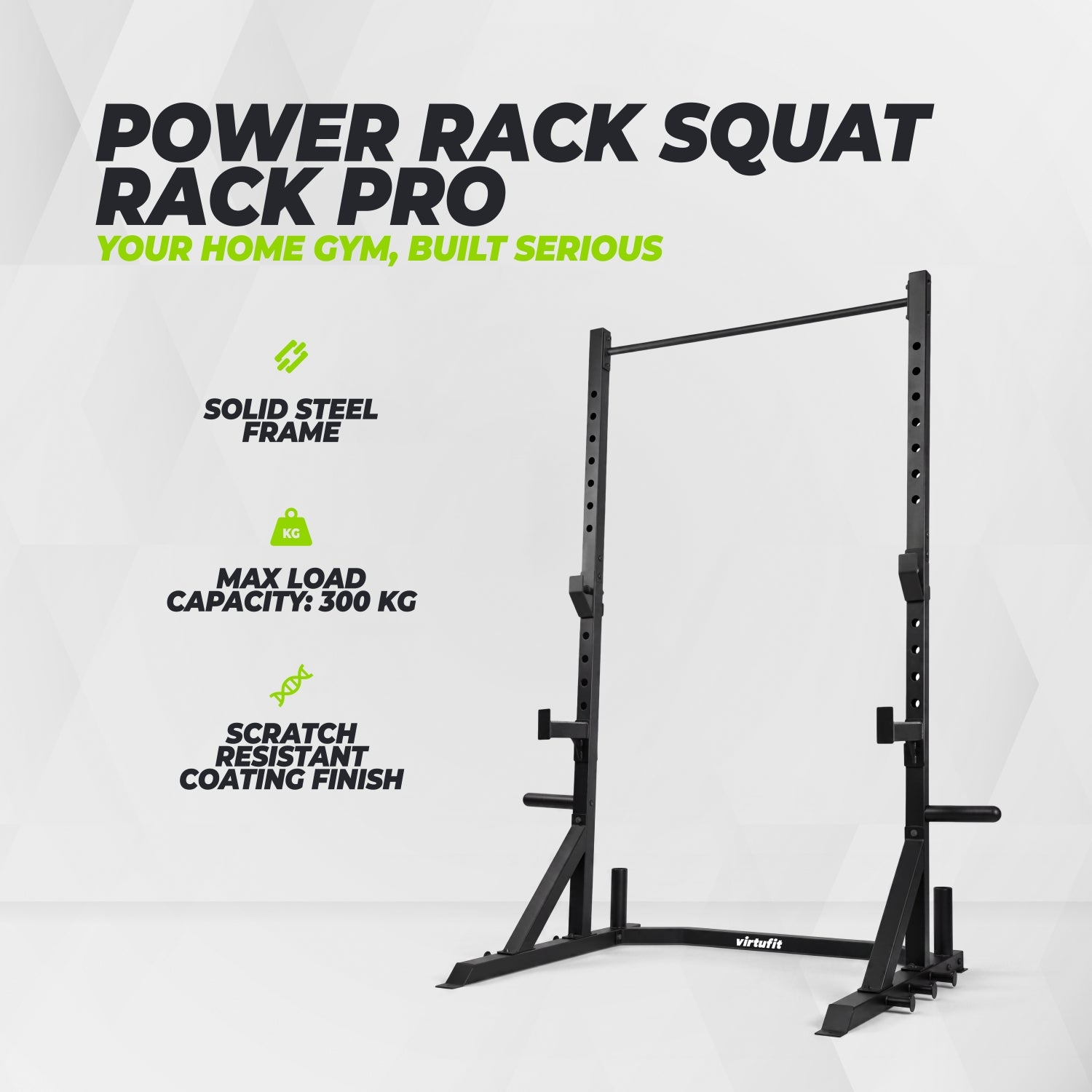 VirtuFit Power Rack - Squatrek Pro - met Pull-Up bar