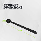 VirtuFit Macebell - 12 kg - Black